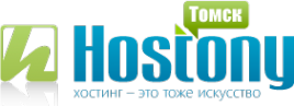 Логотип компании Хостони