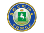 Логотип компании ДЮСШ №4 по хоккею с шайбой и фигурному катанию