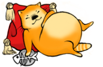 Логотип компании Рыжий Кот