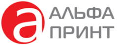 Логотип компании Альфа-принт
