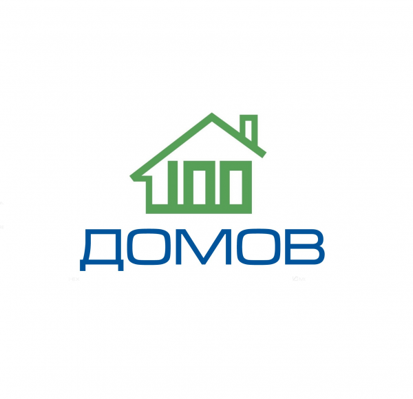 Логотип компании 100 домов